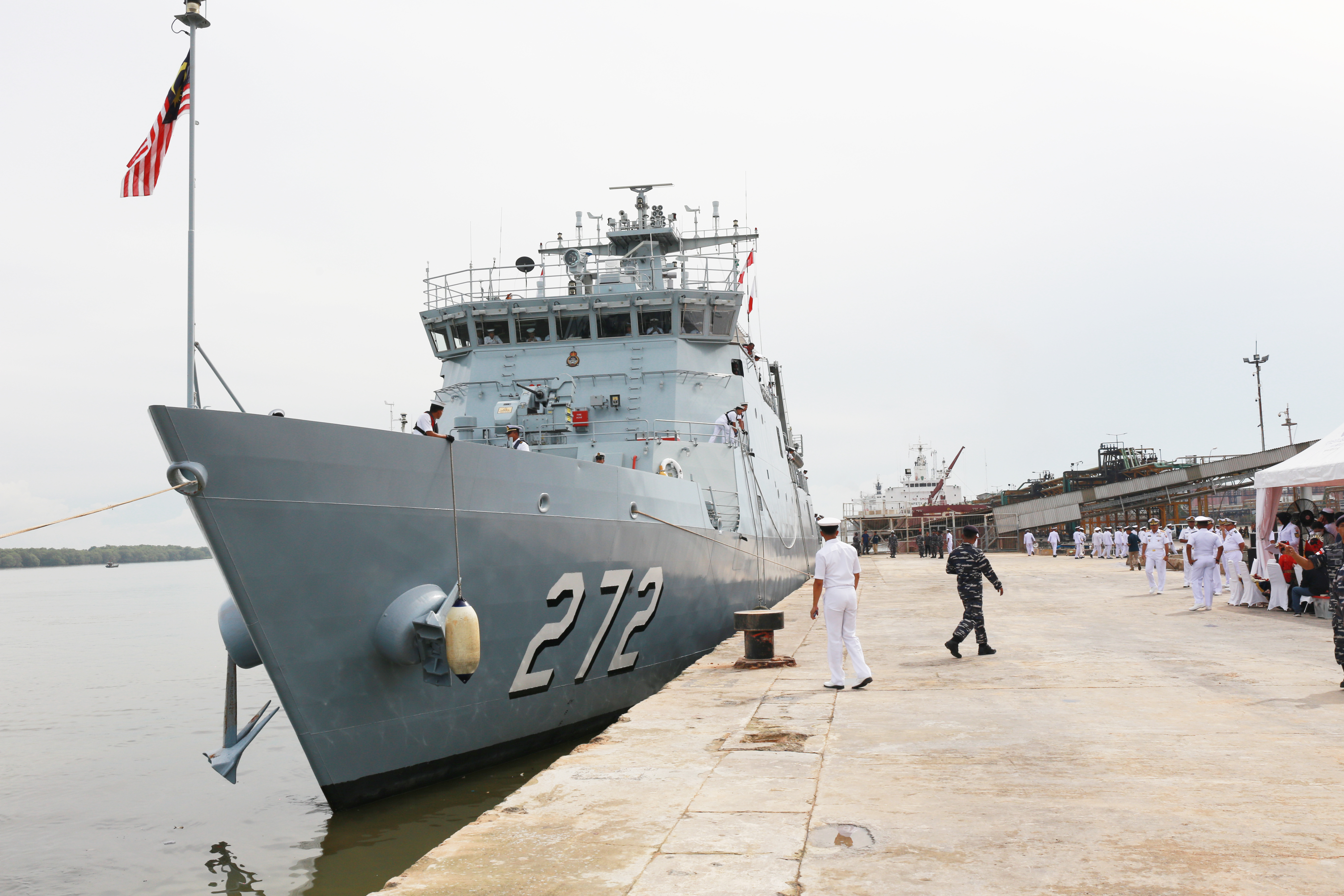 KD TEGUH SAMUDERA, KD GEMPITA & KD KINABALU, MALAYSIA